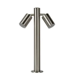 Lucide ARNE-LED Sokkellamp - Mat chroom