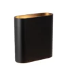 Lucide ATILA Wandlamp - Zwart