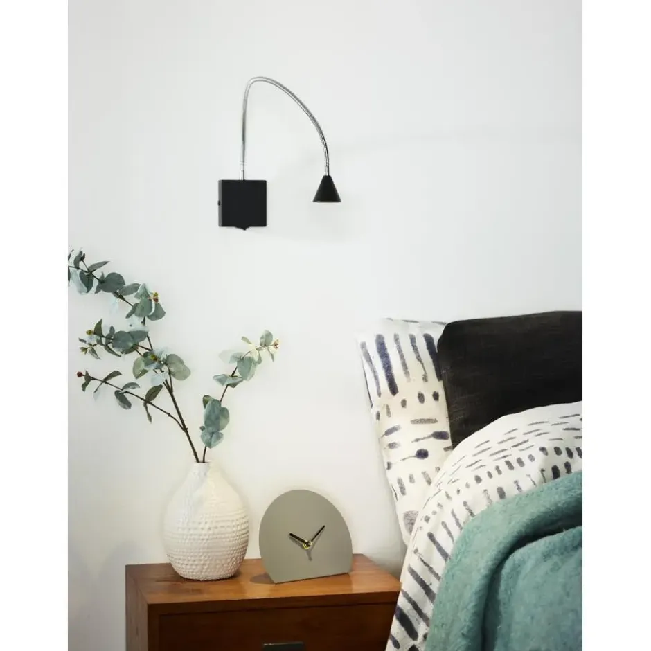 Lucide BUDDY Bedlamp - Zwart