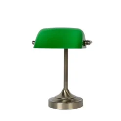 Lucide bureaulamp Banker - brons