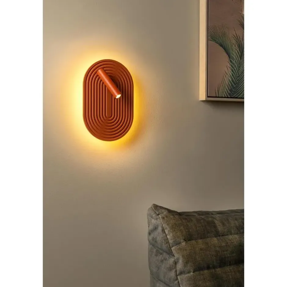 Lucide CARMINO Wandlamp - Terracotta