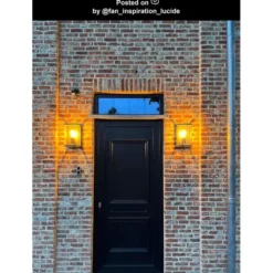 Lucide CLAIRE Wandlamp - Antraciet