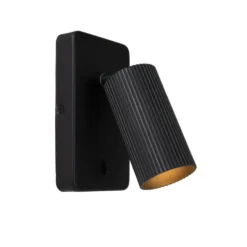 Lucide CLUBS Bedlamp - Zwart
