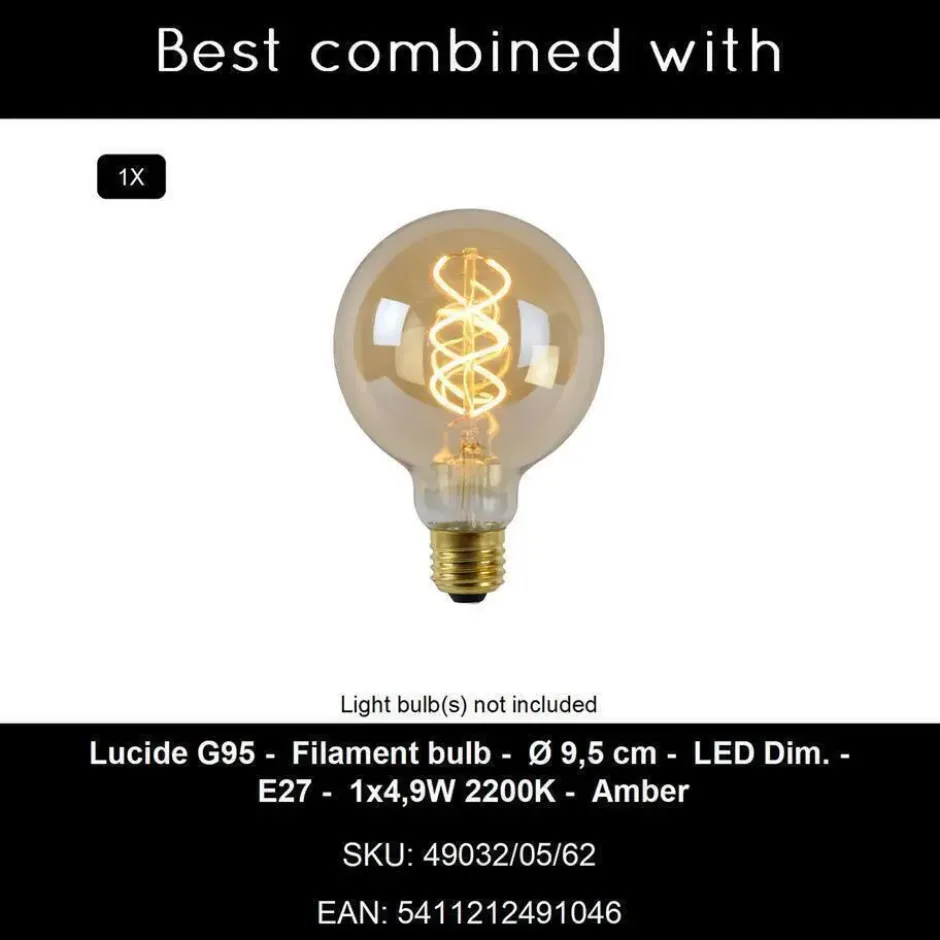 Lucide CORINA Hanglamp - Beige