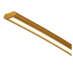 Lucide CURVE Booglamp - Mat Goud / Messing