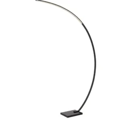 Lucide CURVE Booglamp - Zwart