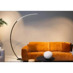 Lucide CURVE Booglamp - Zwart