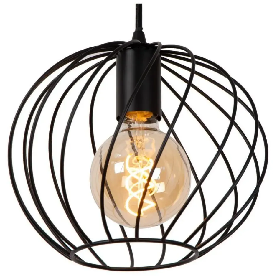 Lucide DANZA Hanglamp - Zwart