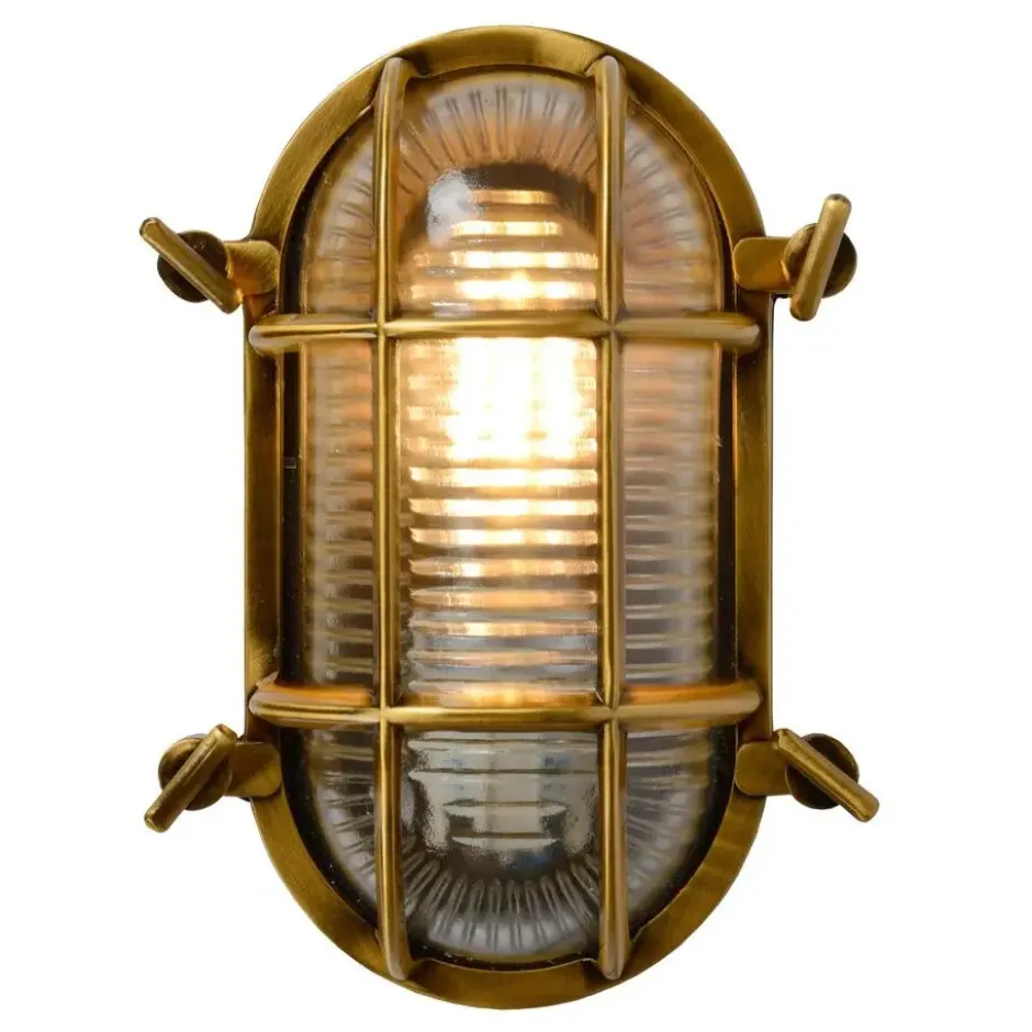 Lucide DUDLEY Wandlamp - Mat Goud / Messing