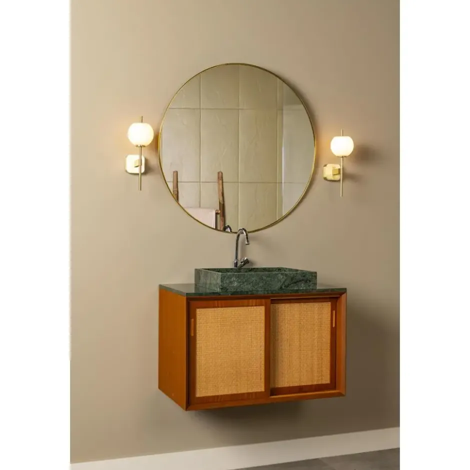 Lucide ELDA Wandlamp - Mat Goud / Messing