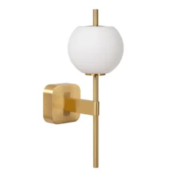 Lucide ELDA Wandlamp - Mat Goud / Messing