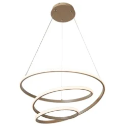 Lucide ESPIRAL Hanglamp - Taupe