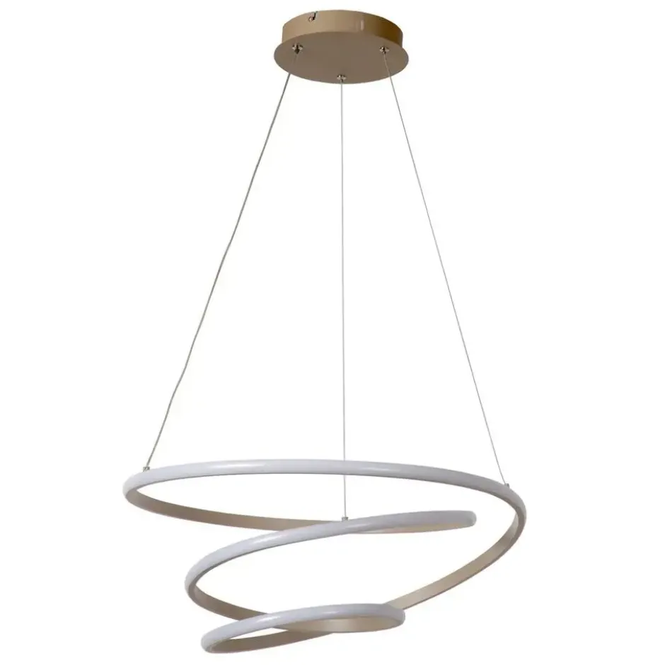 Lucide ESPIRAL Hanglamp - Taupe