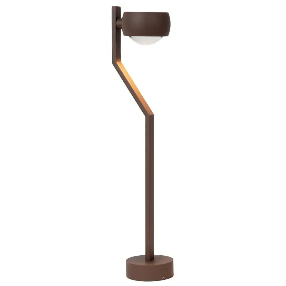Lucide ESTAL Sokkellamp - Roest bruin