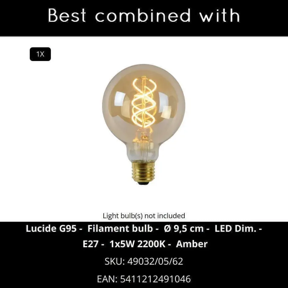 Lucide EXTRAVAGANZA TUSSE Hanglamp - Roze