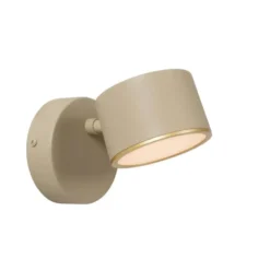 Lucide GIAN Wandlamp - Taupe