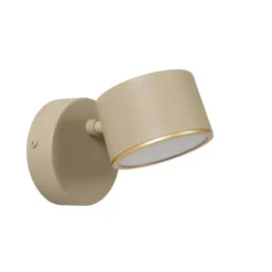 Lucide GIAN Wandlamp - Taupe