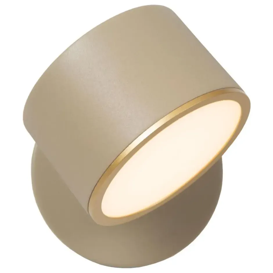 Lucide GIAN Wandlamp - Taupe