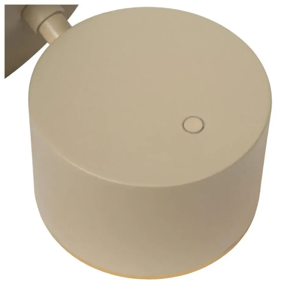 Lucide GIAN Wandlamp - Taupe