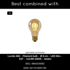 Lucide GLINSTAR Wandlamp - Multicolor