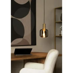 Lucide JOANET Hanglamp - Fumé
