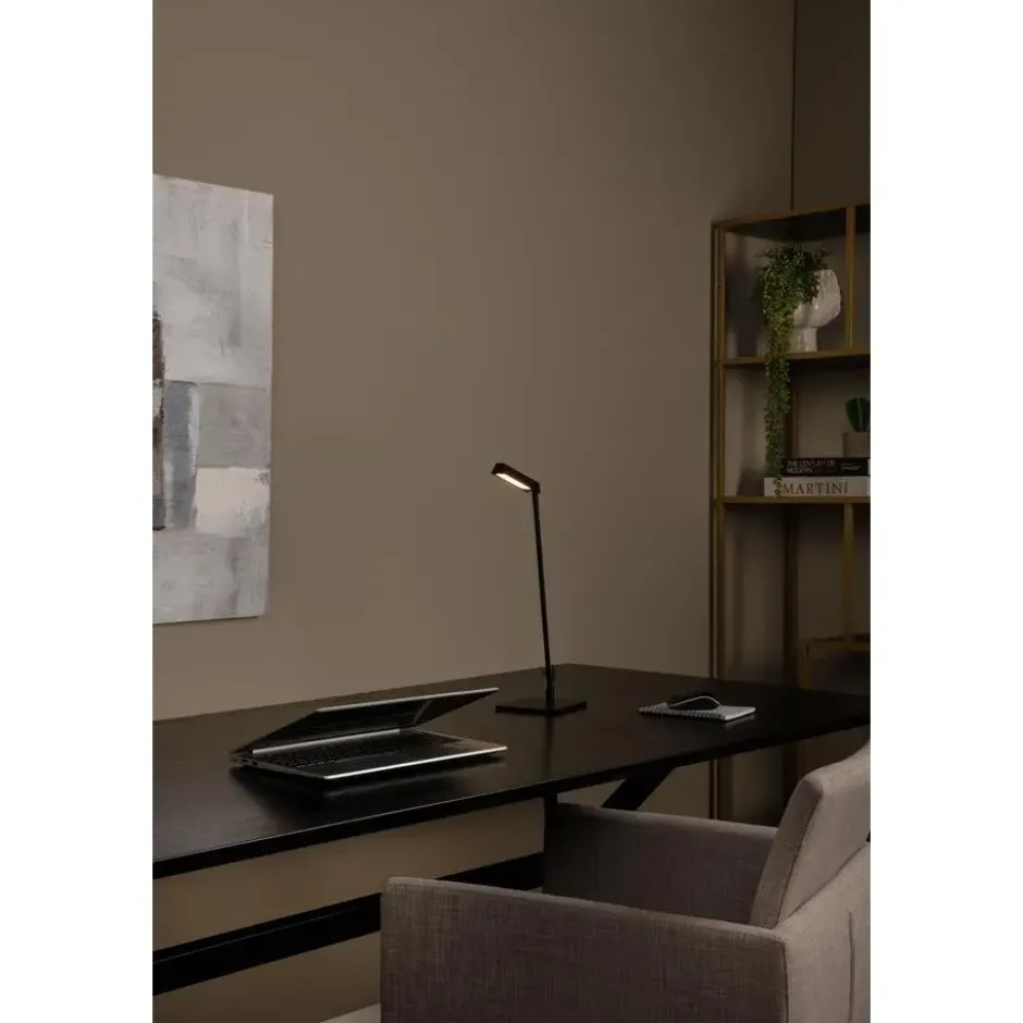 Lucide LAVALE Bureaulamp - Zwart