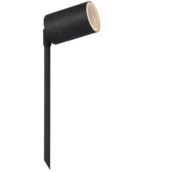 Lucide LED tuinspot ARNE IP44 - zwart - Ø6,3 cm