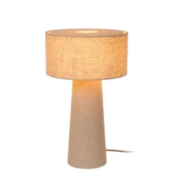 Lucide LEEROY Tafellamp - Taupe