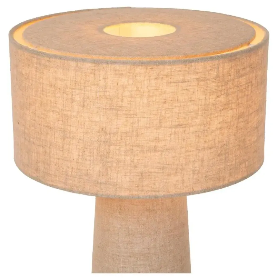 Lucide LEEROY Tafellamp - Taupe