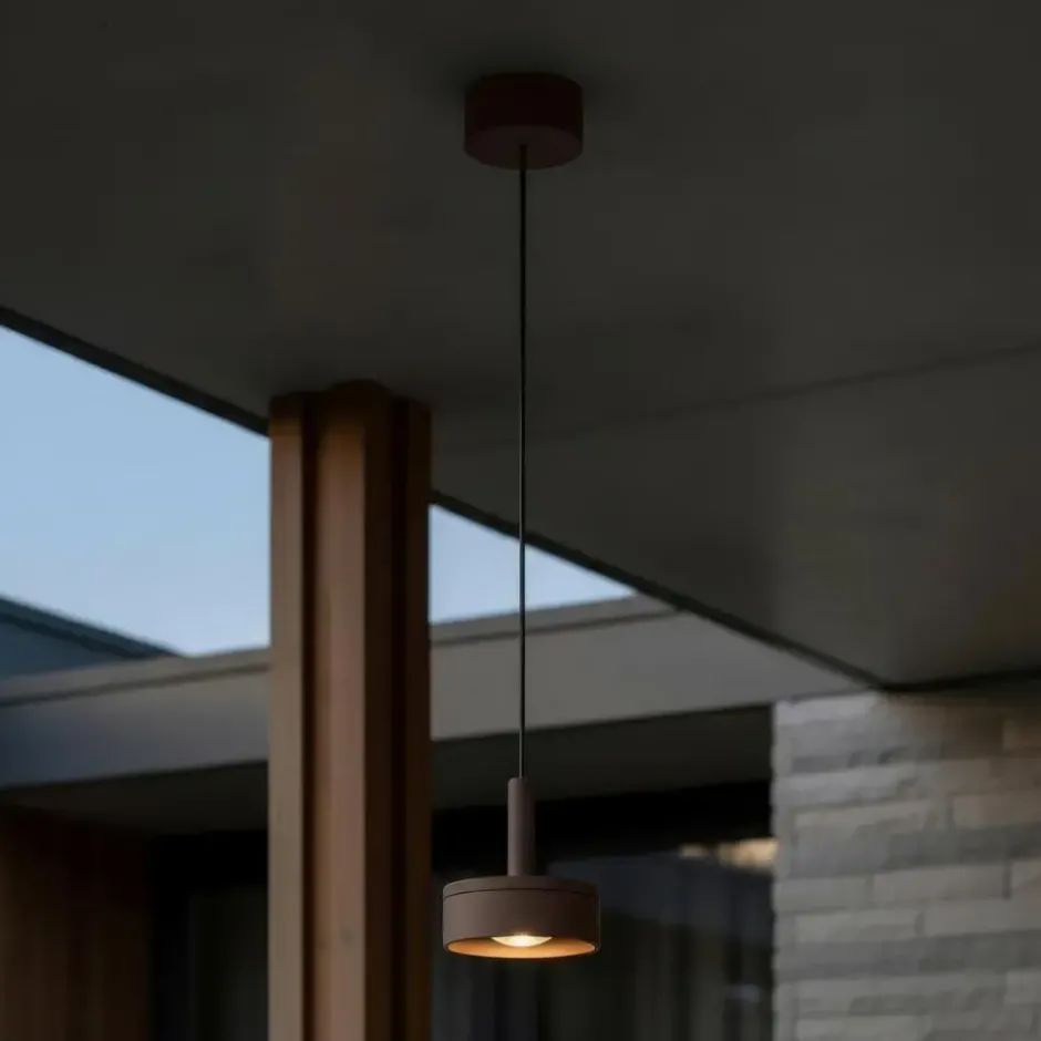 Lucide LENZ Hanglamp - Roest bruin