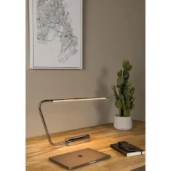 Lucide MADISON Bureaulamp - Chroom