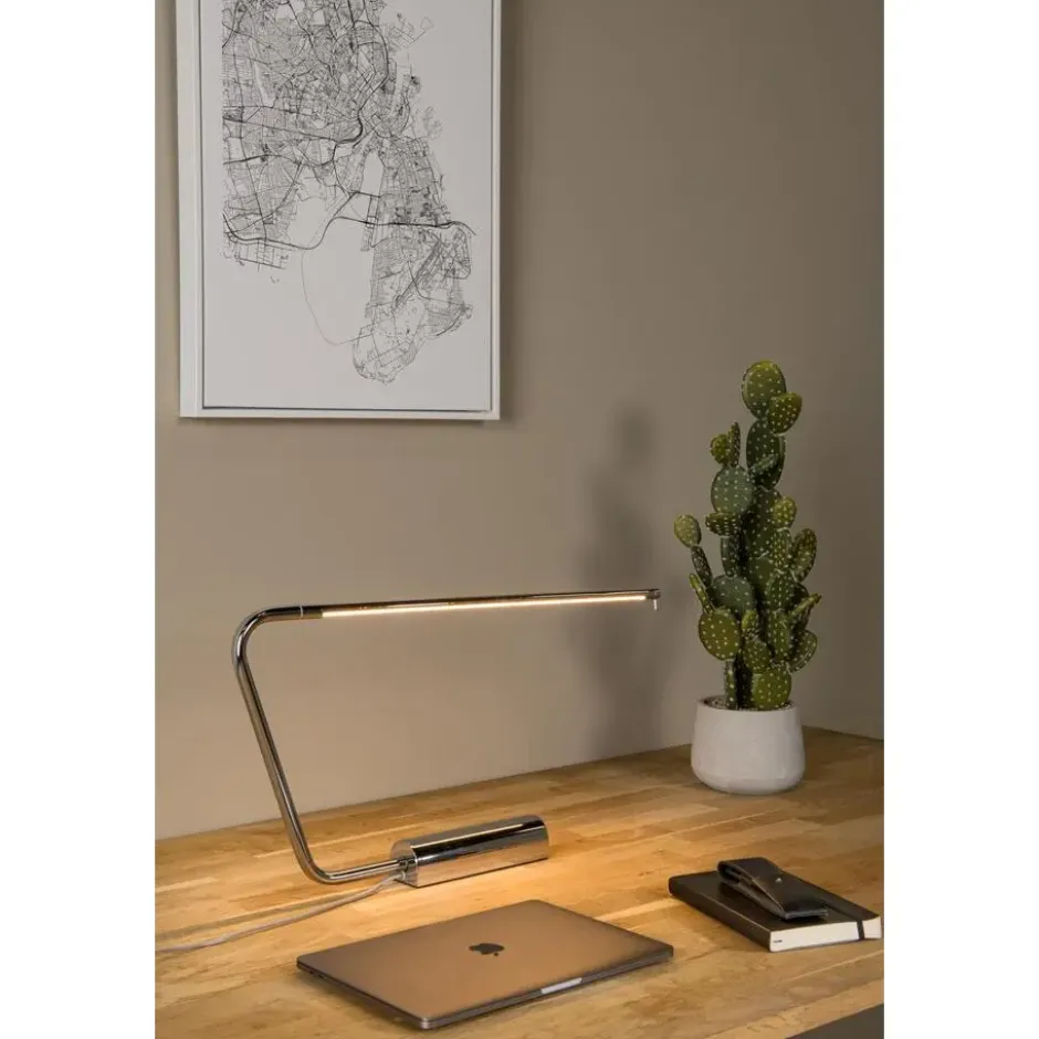 Lucide MADISON Bureaulamp - Chroom