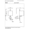 Lucide MAGIC Wandlamp - Zwart