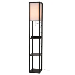 Lucide MENNO Vloerlamp - Zwart