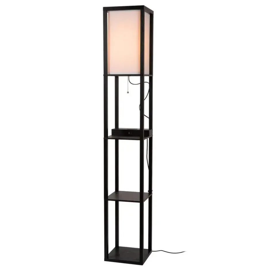 Lucide MENNO Vloerlamp - Zwart