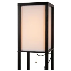Lucide MENNO Vloerlamp - Zwart