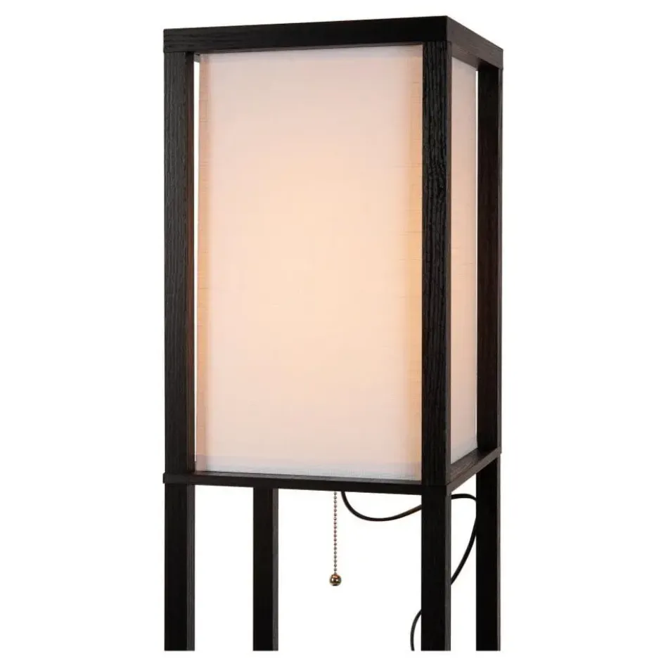 Lucide MENNO Vloerlamp - Zwart