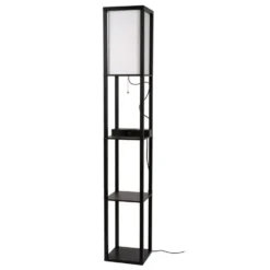 Lucide MENNO Vloerlamp - Zwart