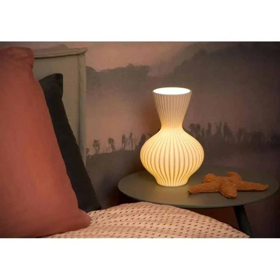 Lucide MOMORO Tafellamp - Wit