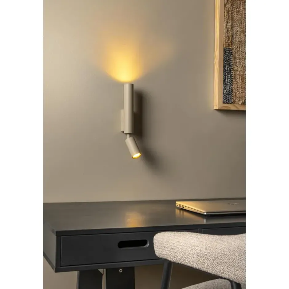 Lucide OTIMO Wandspot - Taupe