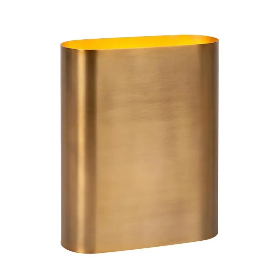 Lucide OVALIS Wandlamp - Mat Goud / Messing