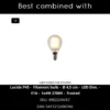 Lucide RAMZI Tafellamp - Bruin