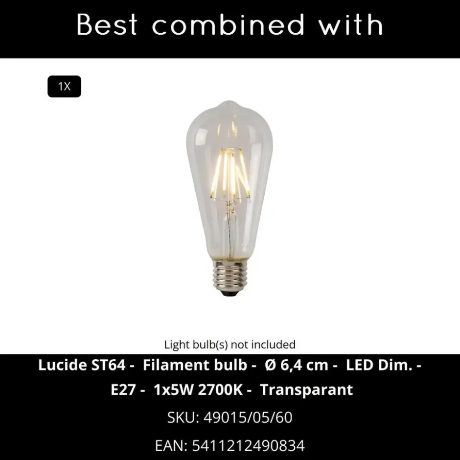 Lucide RÖMER Wandlamp - Beige