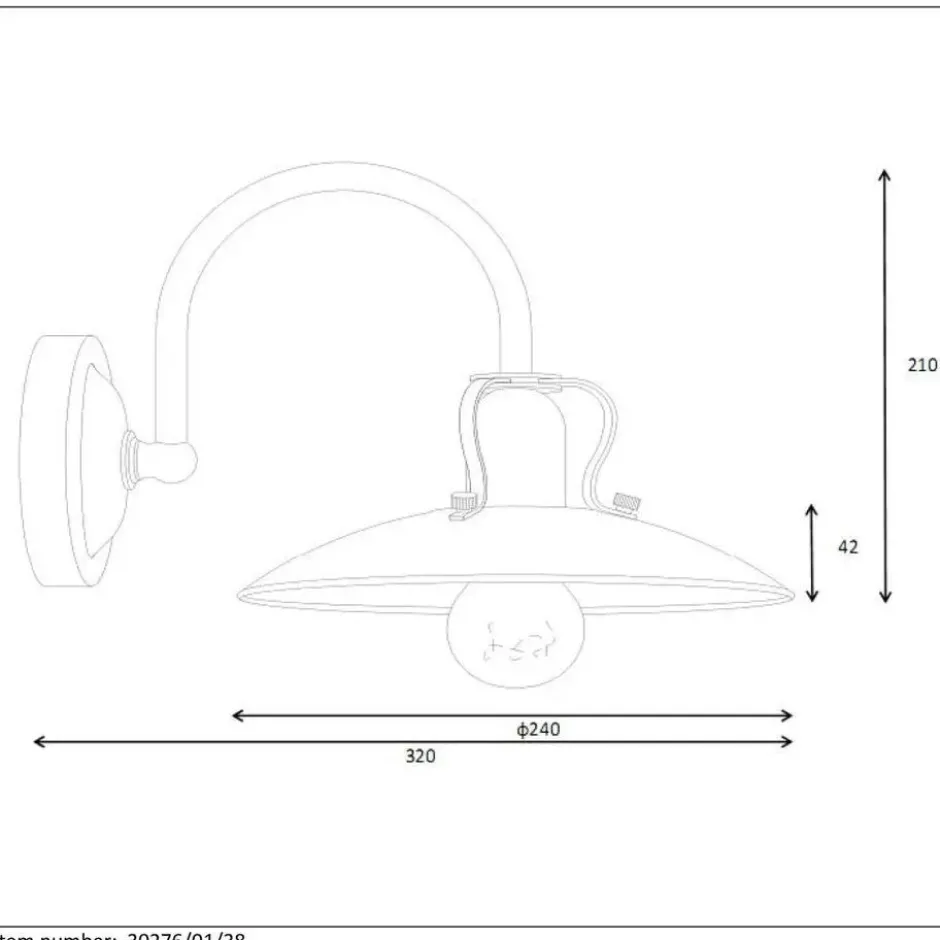 Lucide RÖMER Wandlamp - Beige