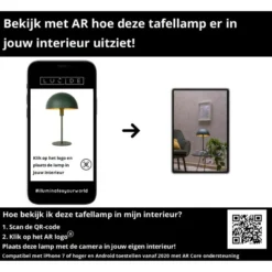 Lucide SIEMON Tafellamp - Groen