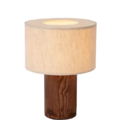 Lucide TACHINA Tafellamp - Naturel