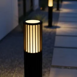 Lucide TIMBALA Sokkellamp - Zwart