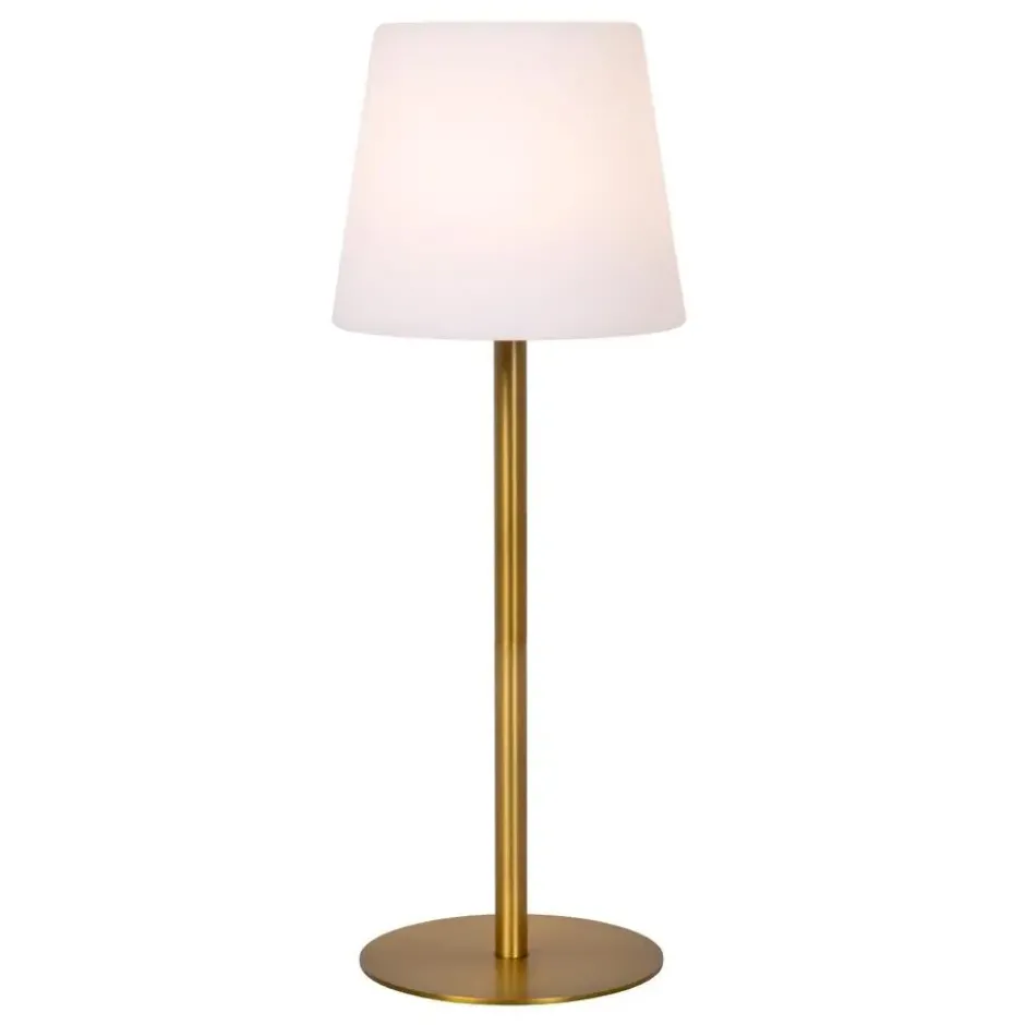Lucide TYON Tafellamp - Mat Goud / Messing