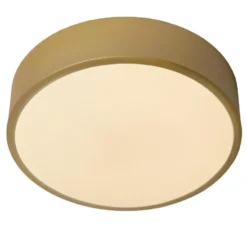 Lucide UNAR Plafonnière - Mat Goud / Messing
