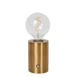 Lucide VIVO Tafellamp - Mat Goud / Messing